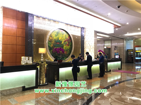 長沙酒店花卉租擺——-世紀金源大飯店